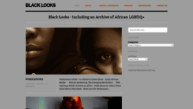 What Blacklooks.org website looked like in 2020 (3 years ago)