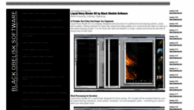 What Blackobelisksoftware.com website looked like in 2020 (3 years ago)