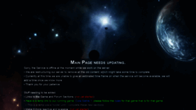 What Blacknova.net website looked like in 2020 (3 years ago)