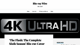 What Bluraywire.com website looked like in 2020 (3 years ago)