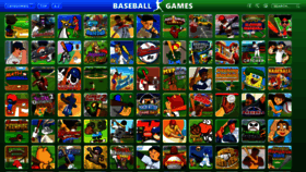 What Baseballgames.net website looked like in 2020 (3 years ago)