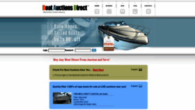 What Boatauctionsdirect.com website looked like in 2020 (3 years ago)