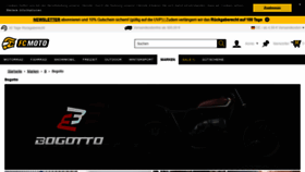 What Bogotto-motorradbekleidung.de website looked like in 2020 (3 years ago)