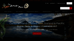 What Boneart.co.nz website looked like in 2020 (3 years ago)