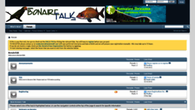 What Bonairetalk.com website looked like in 2020 (3 years ago)