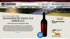 What Bordeaux.de website looked like in 2020 (3 years ago)