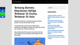 What Borneo-online.com.my website looked like in 2020 (5 years ago)