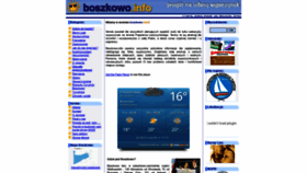 What Boszkowo.info website looked like in 2020 (3 years ago)