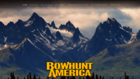 What Bowhuntamerica.com website looked like in 2020 (3 years ago)