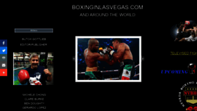 What Boxinginlasvegas.com website looked like in 2020 (3 years ago)