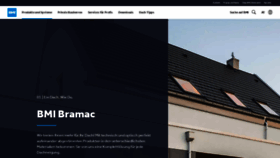 What Bramac.at website looked like in 2020 (3 years ago)
