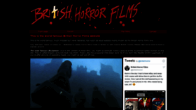 What Britishhorrorfilms.co.uk website looked like in 2020 (3 years ago)