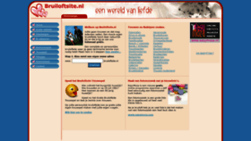 What Bruiloftsite.nl website looked like in 2020 (4 years ago)