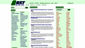 What Bst.com website looked like in 2020 (3 years ago)