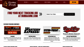 What Bubbajunk.com website looked like in 2020 (3 years ago)