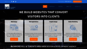 What Businessmedia.ca website looked like in 2020 (3 years ago)