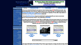 What Buyincomeproperties.com website looked like in 2020 (3 years ago)