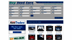 What Buyusedcars.co.za website looked like in 2020 (3 years ago)