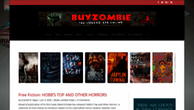 What Buyzombie.com website looked like in 2020 (3 years ago)