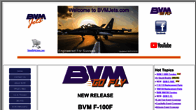 What Bvmjets.com website looked like in 2020 (3 years ago)