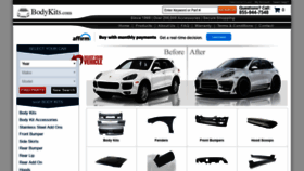 What Bodykits.com website looked like in 2020 (3 years ago)