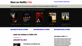 What Bestonnetflix.com website looked like in 2020 (3 years ago)
