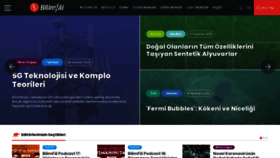 What Bilimfili.com website looked like in 2020 (3 years ago)