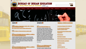 What Bie.edu website looked like in 2020 (3 years ago)