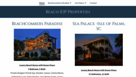 What Beachcombersparadise.com website looked like in 2020 (3 years ago)