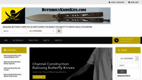 What Butterflyknifekits.com website looked like in 2020 (3 years ago)