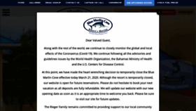 What Bluemarlincove.com website looked like in 2020 (3 years ago)