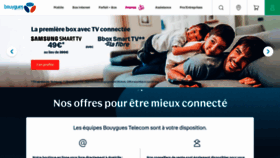What Bouyguestelecom.fr website looked like in 2020 (3 years ago)