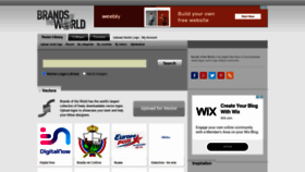 What Brandsoftheworld.com website looked like in 2020 (3 years ago)