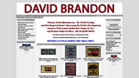 What Brandonstamps.com website looked like in 2020 (3 years ago)