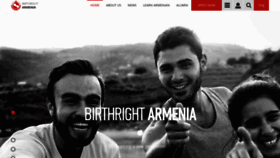 What Birthrightarmenia.org website looked like in 2020 (3 years ago)