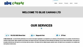 What Bluecanvasbd.com website looked like in 2020 (3 years ago)