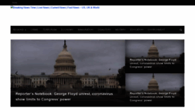 What Breakingnewstime.com website looked like in 2020 (3 years ago)