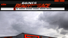 What Bainesmotos.fr website looked like in 2020 (3 years ago)