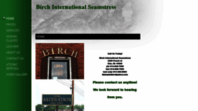 What Birchseamstress.com website looked like in 2020 (3 years ago)