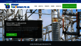 What Bilaspurtransformers.in website looked like in 2020 (3 years ago)