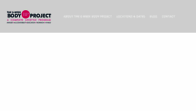 What Bodyprojectfitness.com website looked like in 2020 (3 years ago)