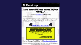 What Bookuppro.com website looked like in 2020 (3 years ago)