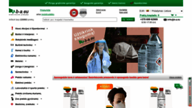 What B-a.eu website looked like in 2020 (5 years ago)