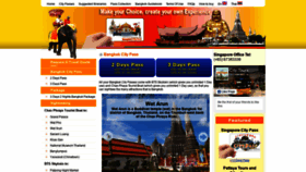 What Bangkokcitypass.com website looked like in 2020 (3 years ago)
