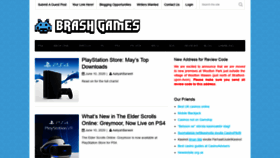 What Brashgames.co.uk website looked like in 2020 (3 years ago)