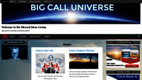 What Bigcalluniverse.com website looked like in 2020 (3 years ago)