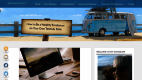 What Beachbumincome.com website looked like in 2020 (3 years ago)