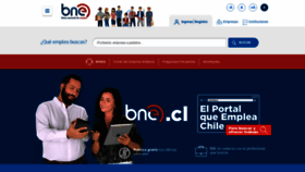 What Bne.cl website looked like in 2020 (3 years ago)