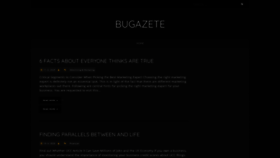 What Bugazete.com website looked like in 2020 (3 years ago)