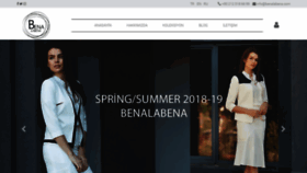 What Benalabena.com website looked like in 2020 (3 years ago)